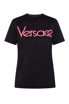 Logo-embroidered t-shirt, zdjęcie 1 Logo-embroidered t-shirt od Versace